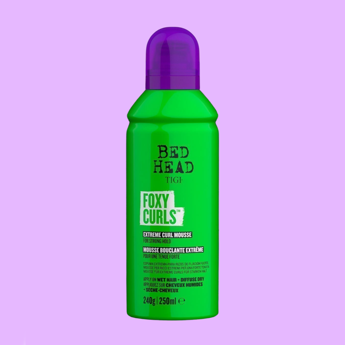 Tigi Bed Head " Foxy Curls" stiprios fiksacijos plaukų putos garbanotiems plaukams, 250ml