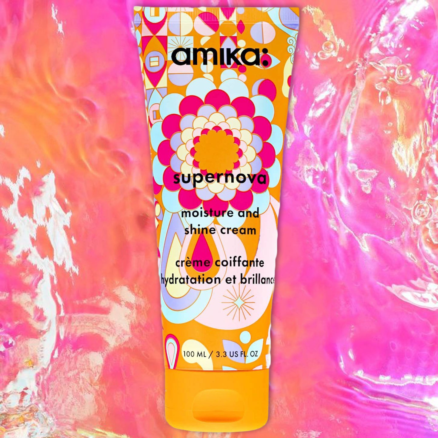 Amika "Supernova Moisture and Shine" plaukų kremas, 100ml