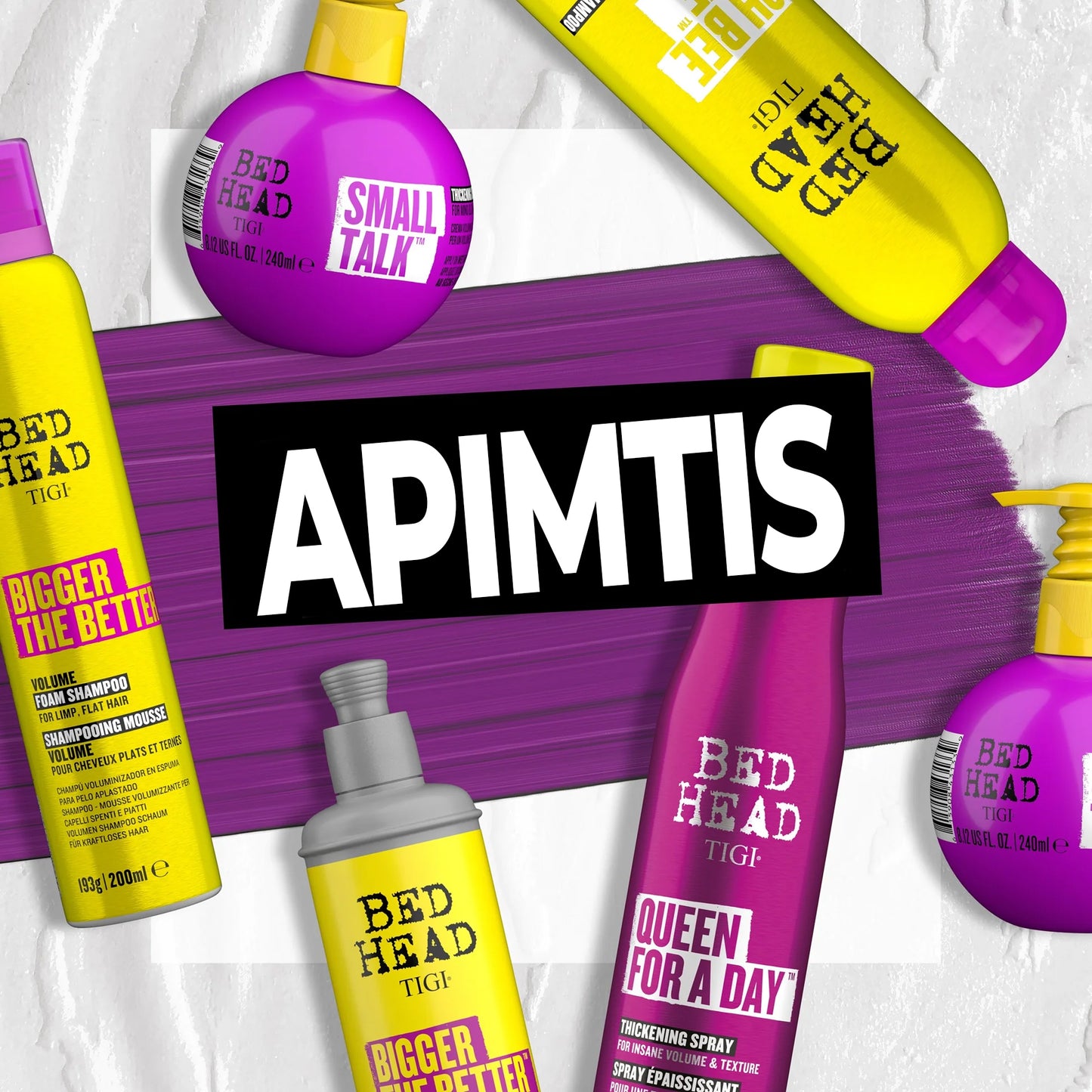 Tigi Bed Head "Bigger The Better" apimties suteikiantis kondicionierius, 300ml