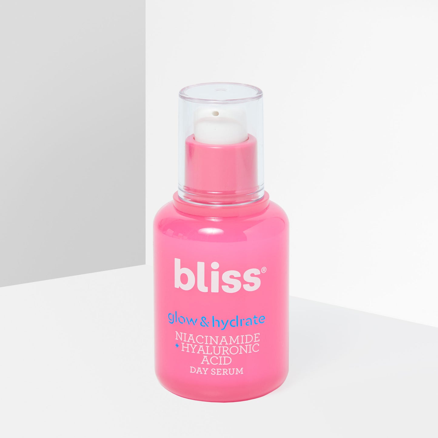 Bliss "Glow and Hydrate" dieninis serumas su niacinamidu, HA, Vitaminu E, 30ml