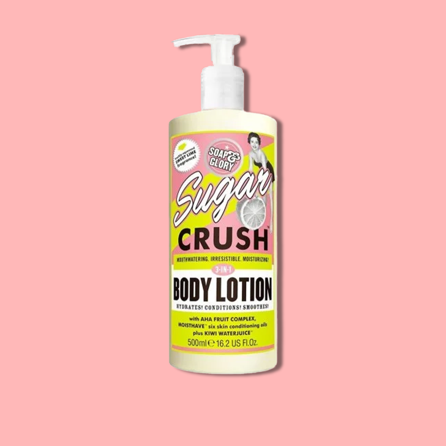 Soap & Glory "Sugar Crush 3-in-1"  kūno losjonas, 500ml