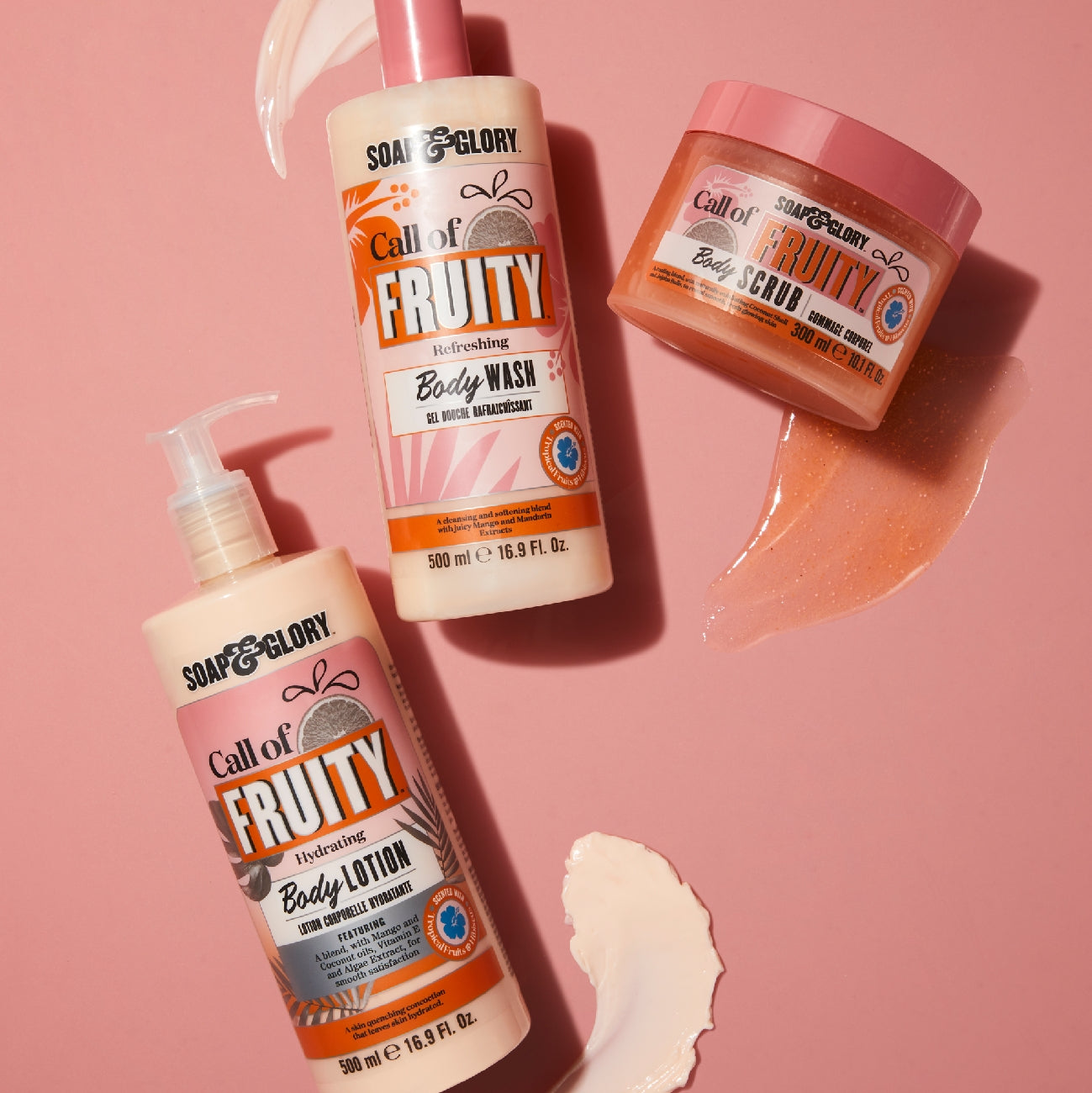 Soap & Glory "Call Of Fruity" kūno prausiklis, 500ml