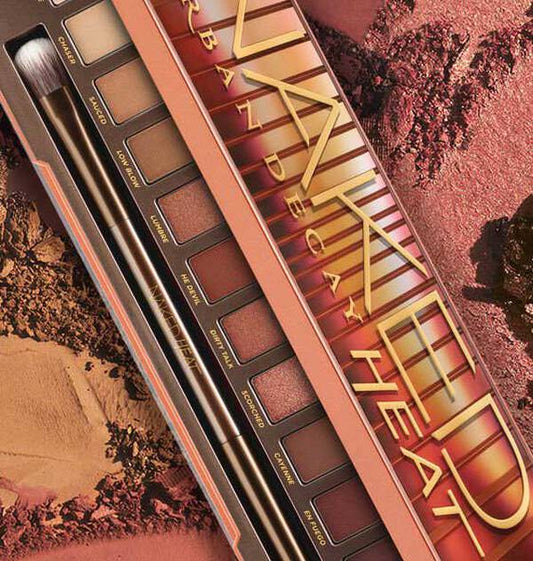 Urban Decay "Naked Heat" akių šešėlių paletė