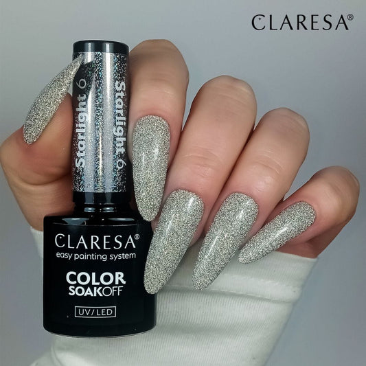 Claresa "Starlight 6" UV nagų lakas, 5ml