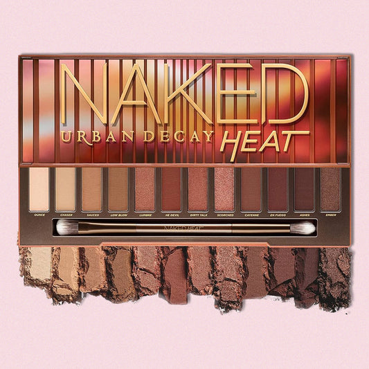 Urban Decay "Naked Heat" akių šešėlių paletė