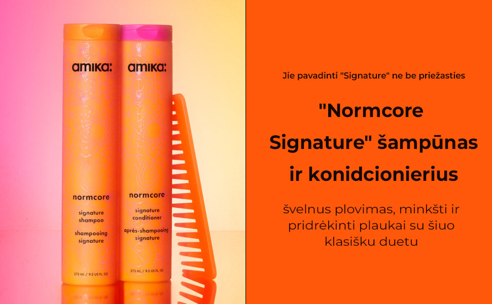 Amika "Normcore Signature" šampūnas