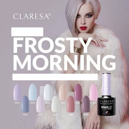 Claresa "Frosty Morning" UV nagų lakas, 5ml