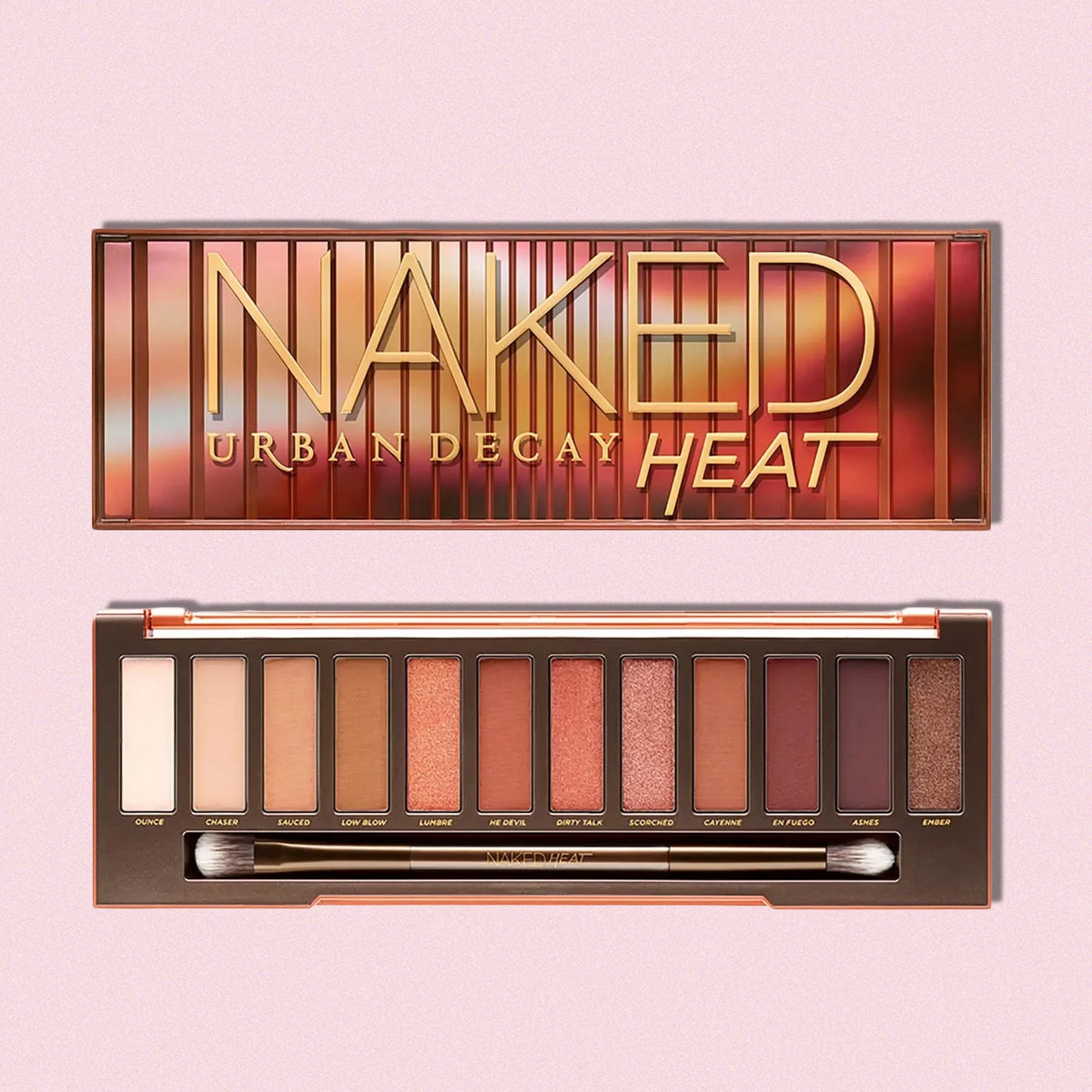 Urban Decay "Naked Heat" akių šešėlių paletė