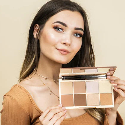 Makeup Revolution X Roxxsaurus Highlighterių ir kontūravimo paletė