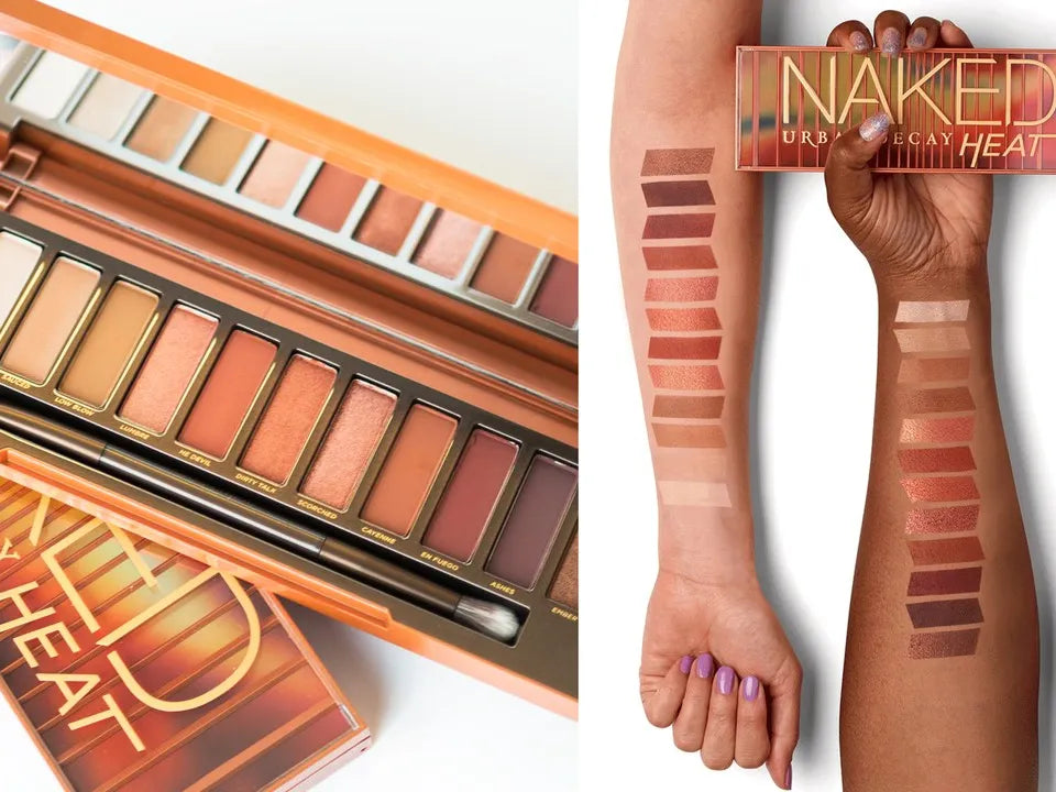 Urban Decay "Naked Heat" akių šešėlių paletė